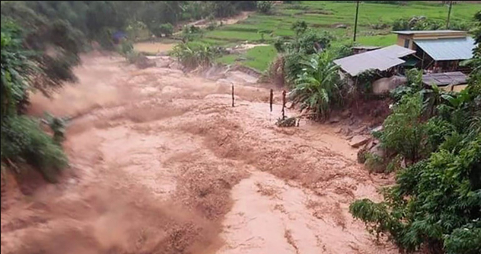 Cảnh báo nguy cơ lũ quét và sạt lở đất vùng sườn dốc tại Bắc Bộ, Thanh Hóa ngày 24/08/2026